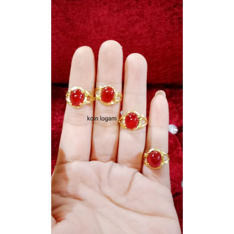 cincin berbahan koin uang 91