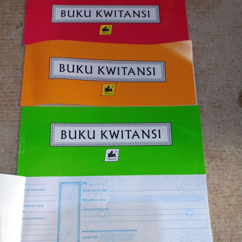 

Buku Kwitansi Mini Standard