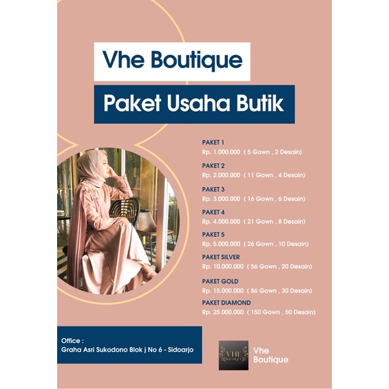 PAKET USAHA BUTIK | PAKET USAHA PAKAIAN
