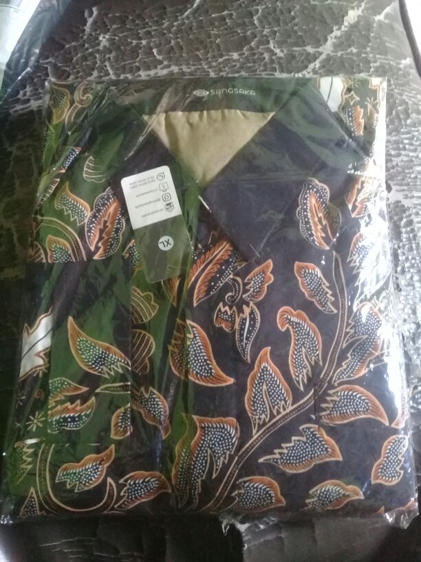 Batik Couple / Baju Batik Couple / Batik Set / Batik Lengan Panjang / Rok Set