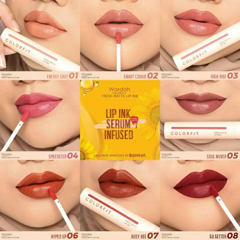 Wardah Colorfit Fresh Matte Lip Ink
