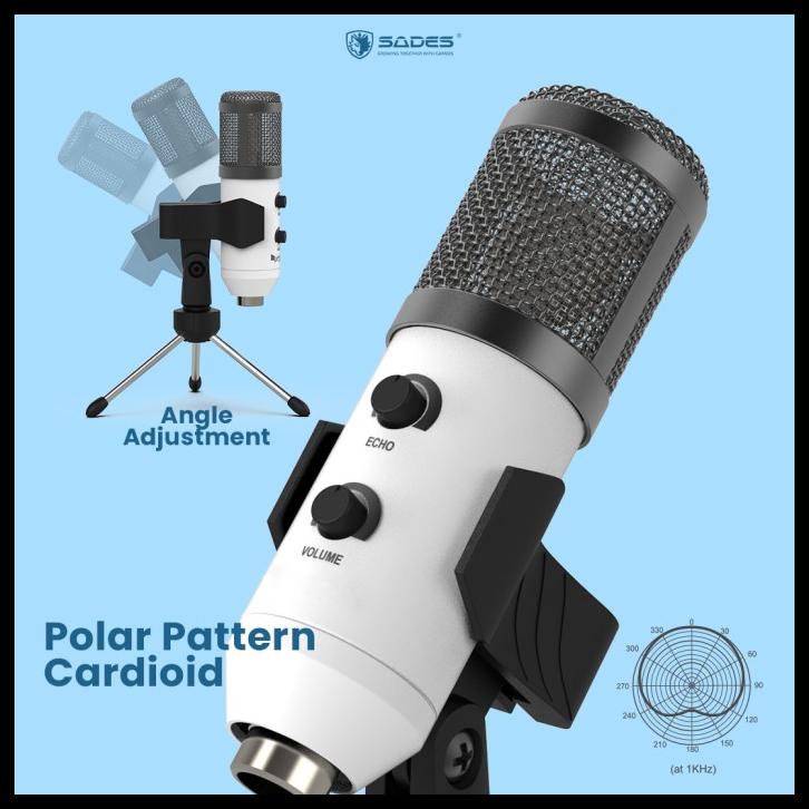 Mic Condenser Sades Orpheus Premium Set