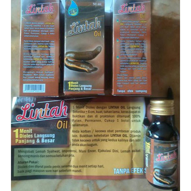 MINYAK LINTAH/LINTAH OIL/NEW LINTAH OIL