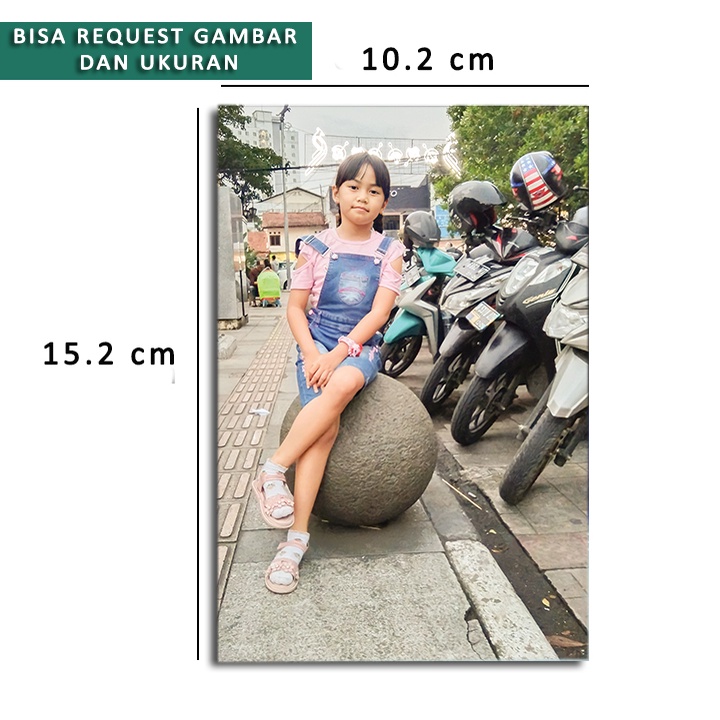 cetak foto ukuran 4R Plus Laminasi 8pcs