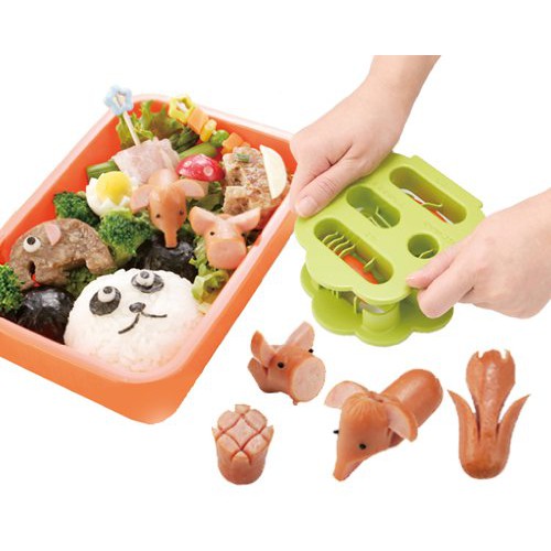 KAI CHUBOOS Sausage Cutter / Cetakan Sosis Bento Hewan - FG5162