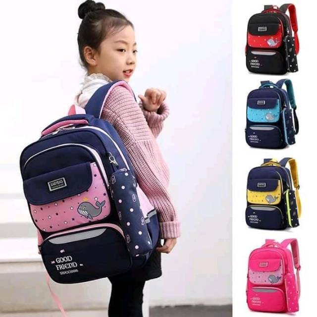 Back Pack Double Decker_Tas Ransel Anak_Lol_Unicorn_Superhero_Paw Patrol_Shopkins Fashion Cewek W5Q3