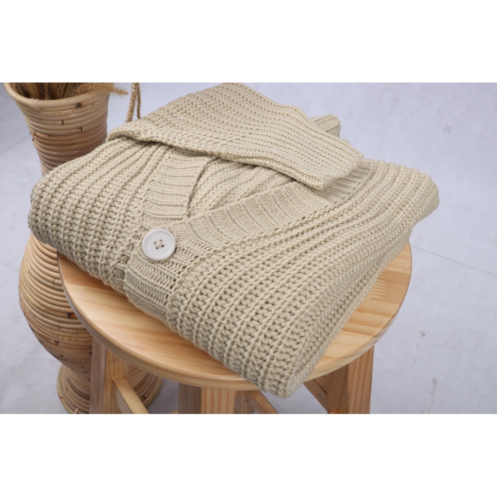 VOGUE CARDIGAN - by @classyouterwear-Vogue Beigi