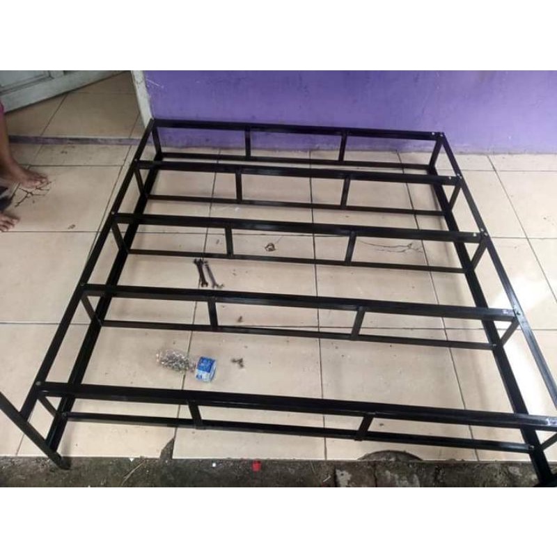RAk besi ikan cupang display bongkar pasang P120xL16xT230cm