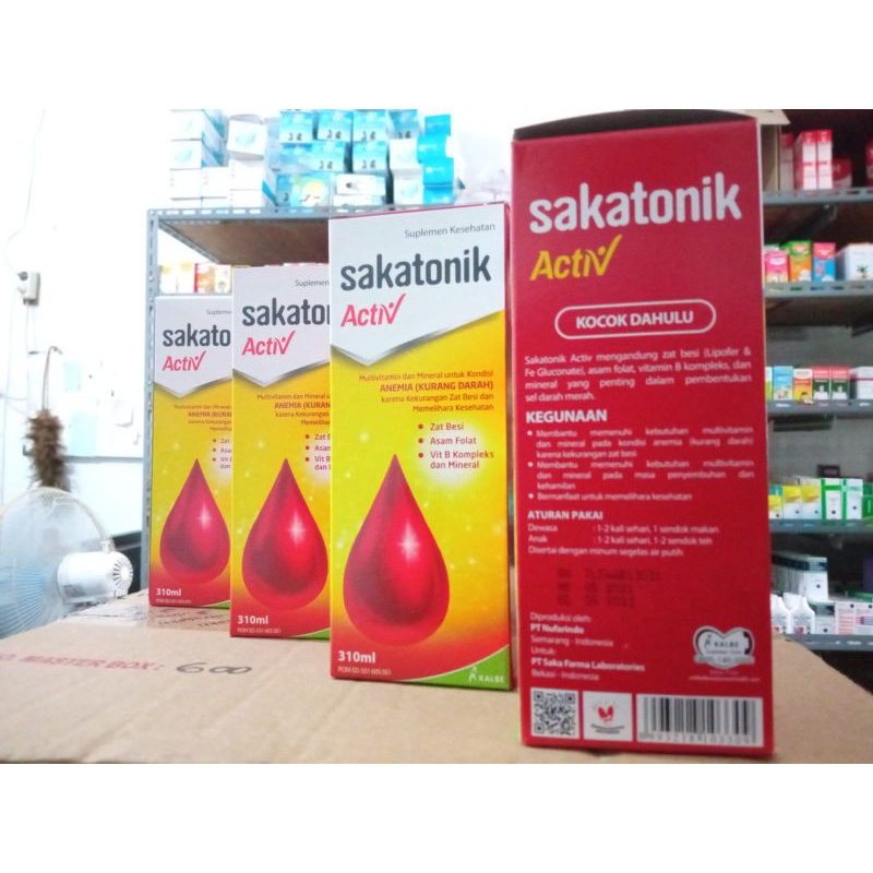 SAKATONIK ACTIV 310 ML - ED 06/2024