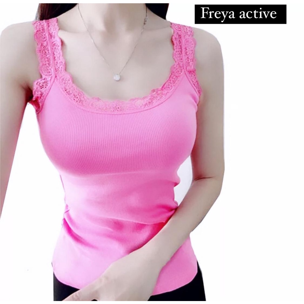 Tanktop Wanita freya active  RENDA Rayon Spandex / Tank Top L-XXL / art FA 081-1