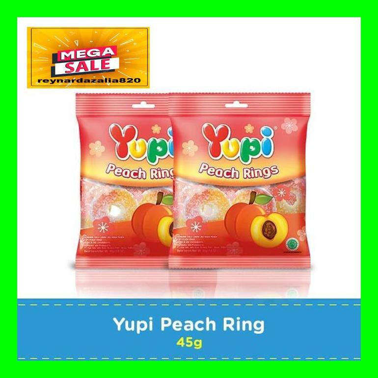 

Chrnar Yupi Peach Rings 45 Gr Chch50D