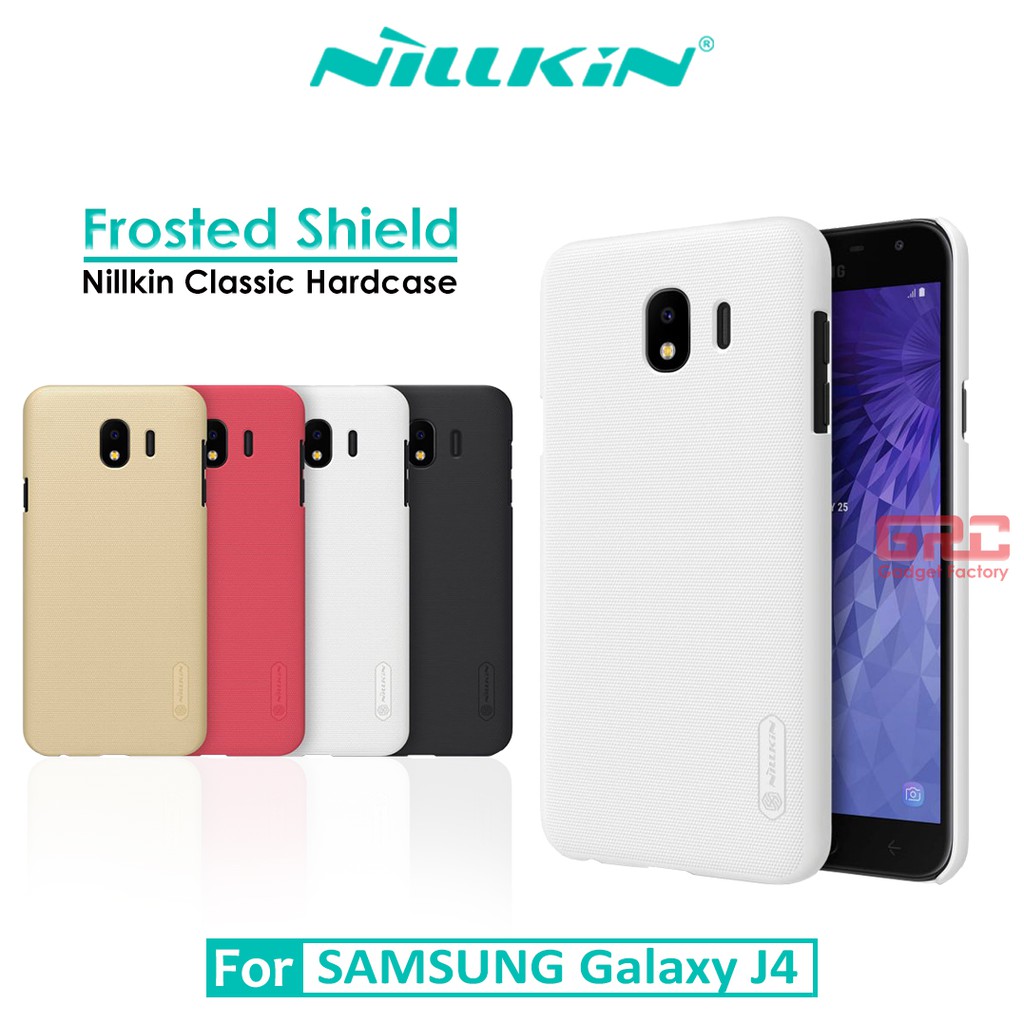 Hard Case SAMSUNG Galaxy J4 Nillkin Frosted Shield Casing Original