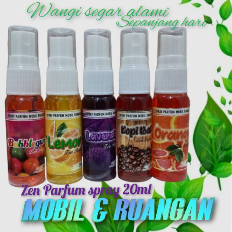 pengharum mobil/ruangan/kantor/toilet spray