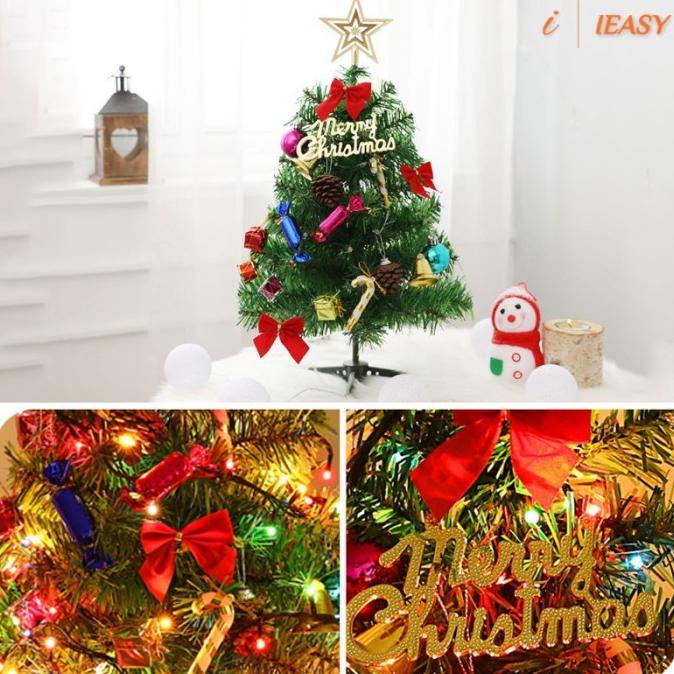 

Pohon Natal Mini 50Cm Untuk Dekorasi Rumah Kantor Bar 1H Pn43625