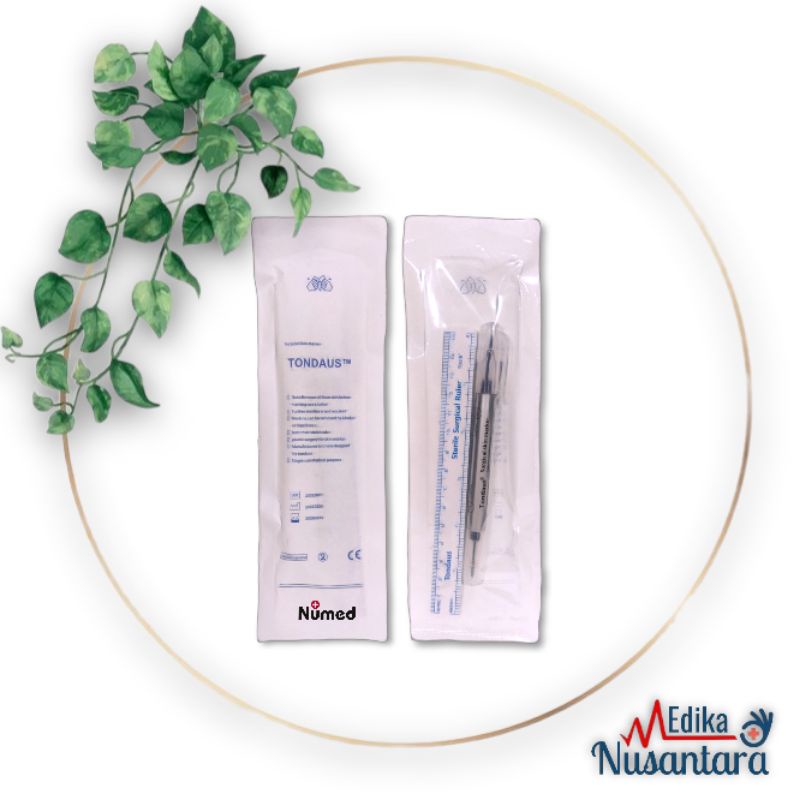 Tondaus Surgical Skin Marker Pulpen Penanda Operasi / Pen Sulam Alis / Pena Tato 2 Sisi