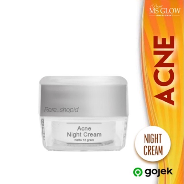 Night cream MS glow