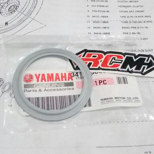 Retainer clutch ring dalam gear box rumah spido speedo rx king rxking rxs scorpio ORI 341-25846-00