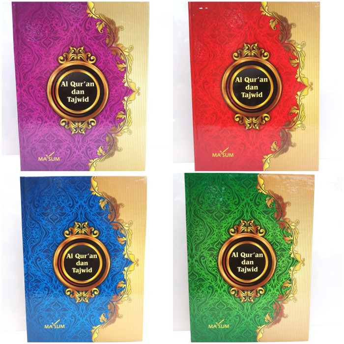 Alquran Masum Tanpa Terjemah Uk Besar A4 Kertas Hvs- Al-Quran Ma'Sum