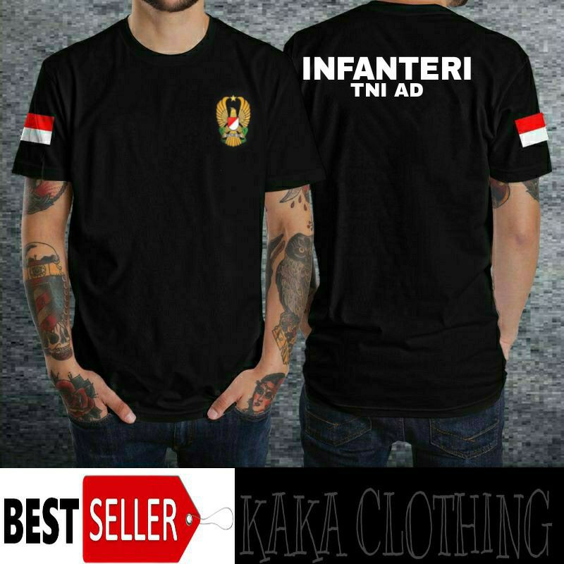 KAOS INTANSI TNI AD/ BAJU INFANTERI TNI AD