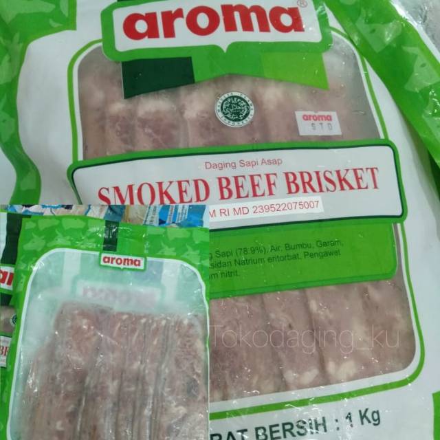 Smoke Beef Brisket std 1 kg (AROMA)