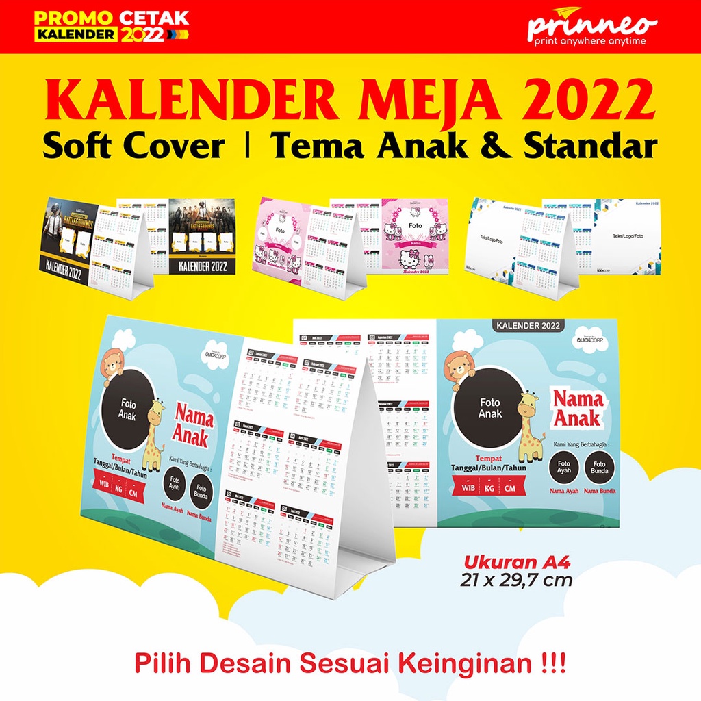 Jual Kalender Meja | Kalender Meja 2022 | Kalender Duduk | Kalender ...