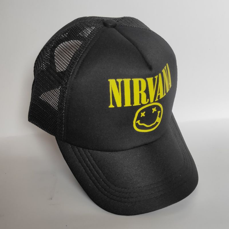 Trucker Topi Jaring Pria SABLON nirvana
