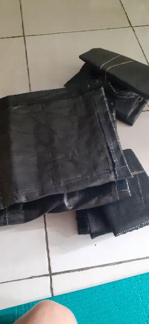 Wall Planter  Bag Kantong 14 Hitam Polos