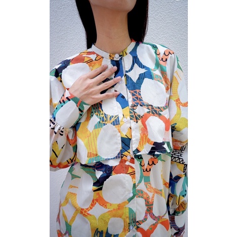 Calla the label ROUNDY OVERSIZED SHIRT Like new VVGC