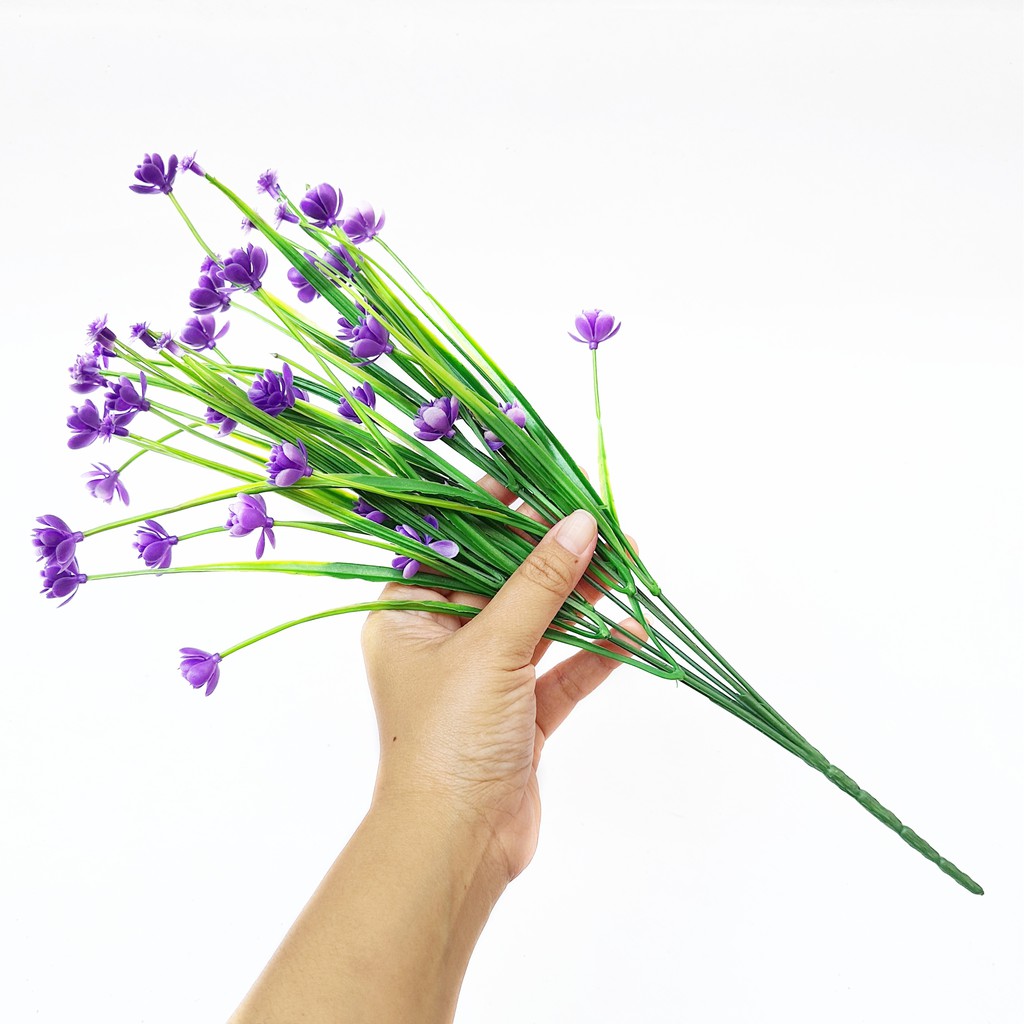 Bunga Plastik Lotus Artificial Pernak Pernik Interior Flower Dekorasi Meja - AF47-4