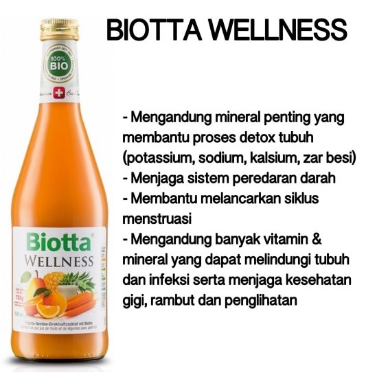 

Biotta Wellness Drink Juice - 500 ml