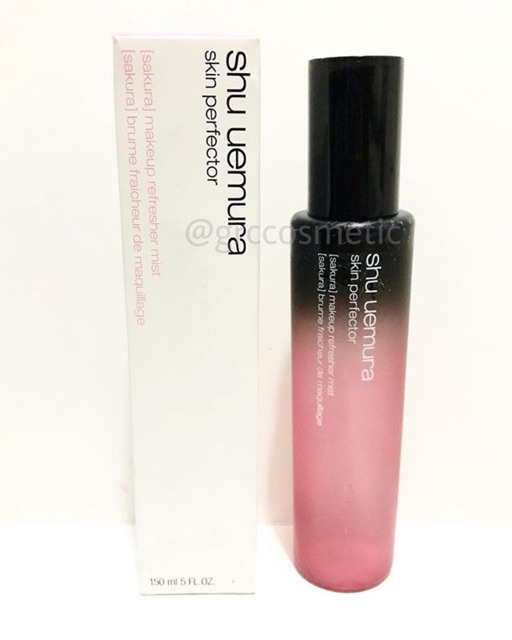 Shu Uemura Skin Perfector Makeup Refresher Mist in Sakura