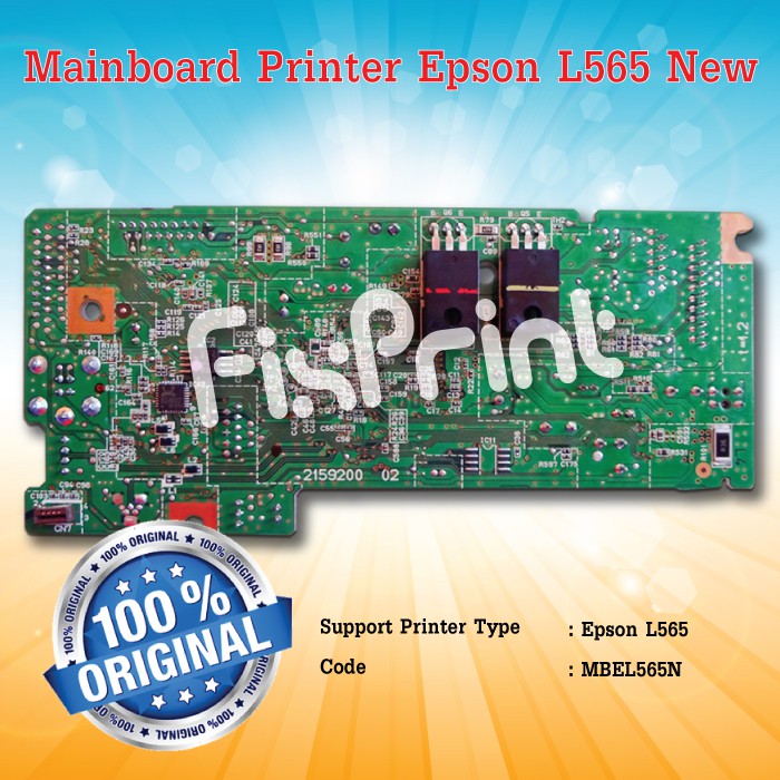 Board Printer Epson L565 Mainboard Motherboard Original, Part Number 2173183-05