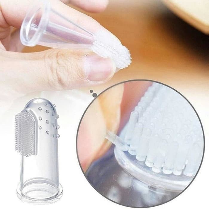 Marveila Finger Toothbrush Silicone - Sikat Gigi Bayi Silikon