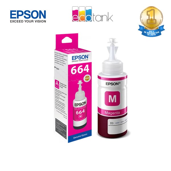 

T6Etfe4E Epson Tinta Cartidge T6641 - T6644 - Black E57Dtgfe