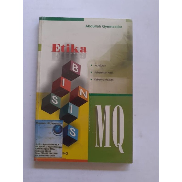 Etika Bisnis- Abdullah Gymnastiar
