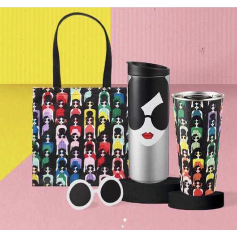 Starbucks Tumbler Totebag Alice Olivia