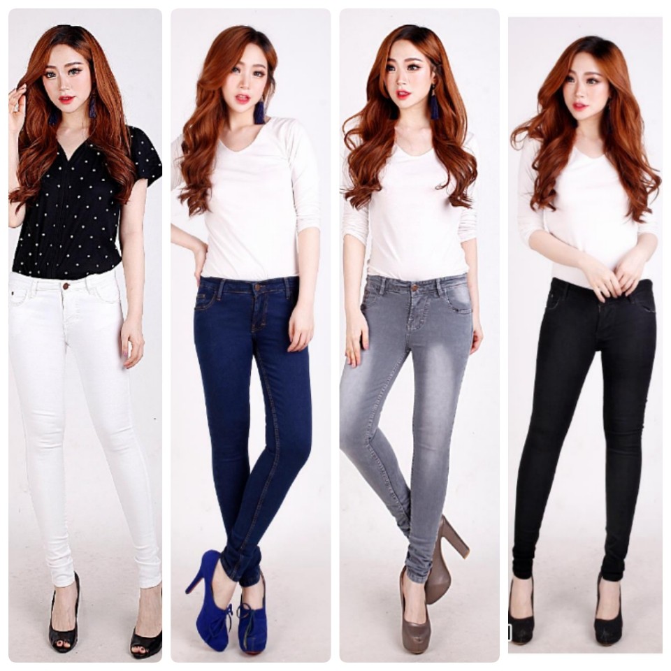 CASVINE JEANS SKINNY BASIC JEANS TERMURAH ADA BIGSIZE JUMBO