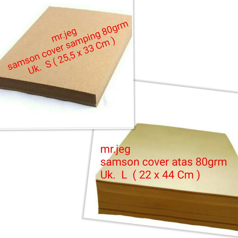 

kertas samson / kertas karft busa untuk cover nota