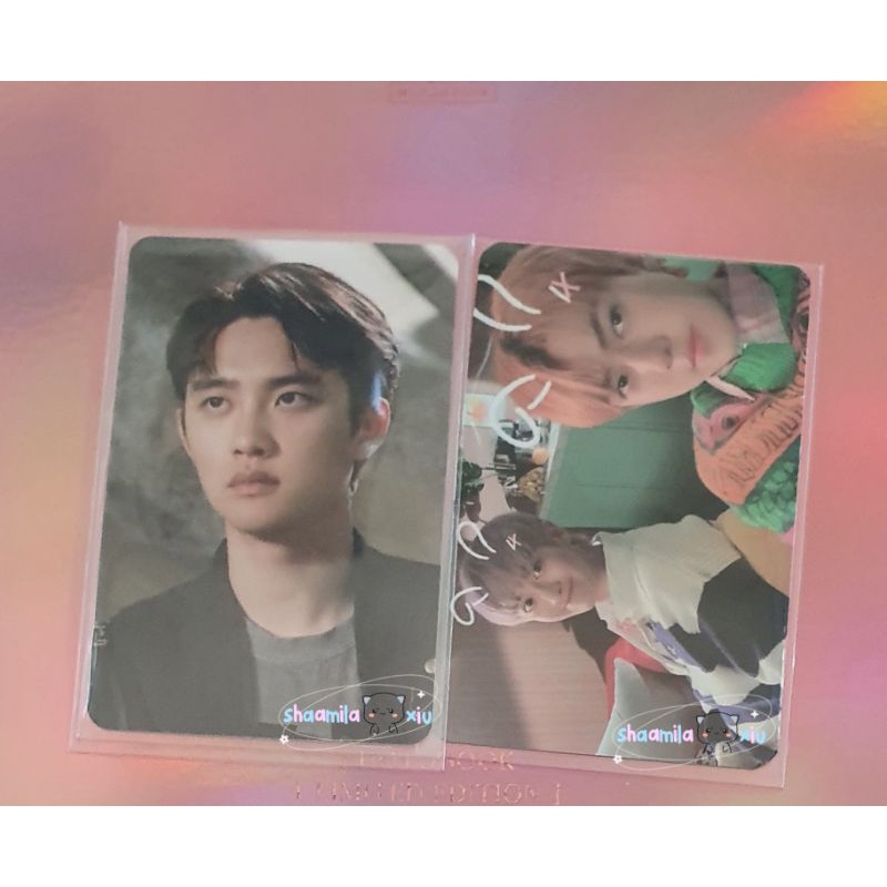 BOOKED Photocard Ticket deco D.O. kyungsoo fullset kihno exo-sc paradise ver sechan exo ksoo poca pc