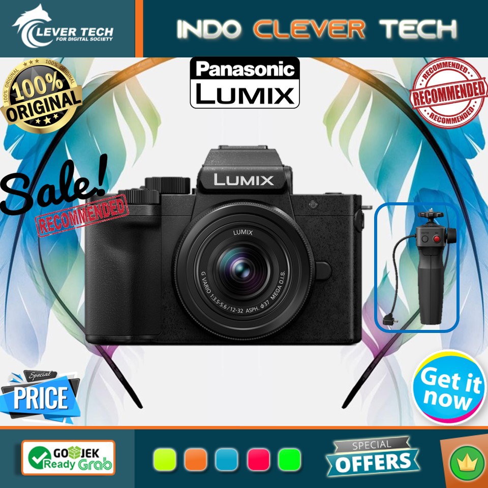 Panasonic Lumix DC-G100V Kit 12-32mm + Tripod Grip SHGR1