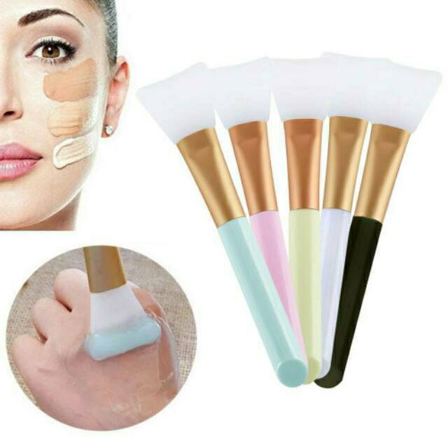 Kuas Masker Silikon / Kuas Masker Silicone / Kuas Silikon / Kuas Karet / Spatula Masker