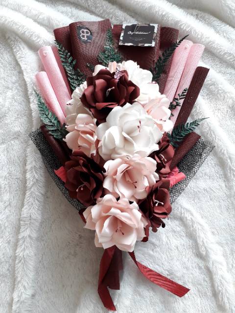 [PROMO] [READY] Buket Bunga Kertas 12 Tangkai Besar Dan Murah / Big Bouquet