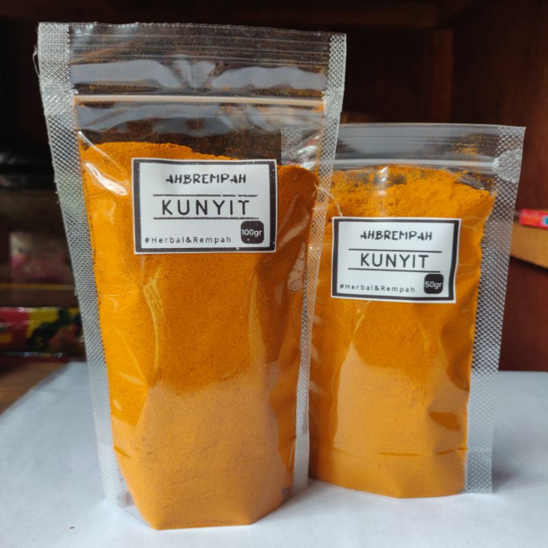 

Kunyit bubuk murni original 100gr ( tanpa gula )