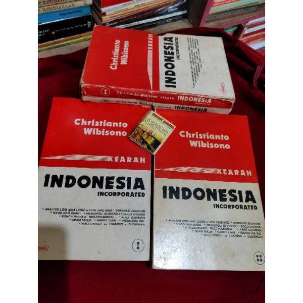 Paket INDONESIA INCORPORATED Jilid 1 dan 2 Christianto Wibisono 1985
