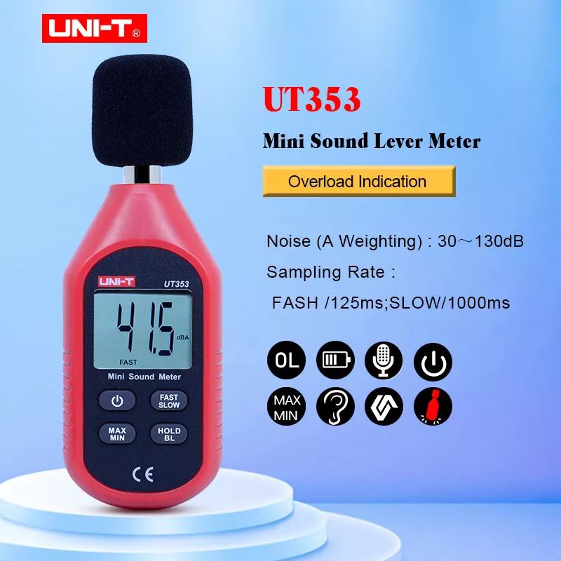 Jual Digital Sound Noise Level Meter Desibel Meter Decible Meter Tester ...