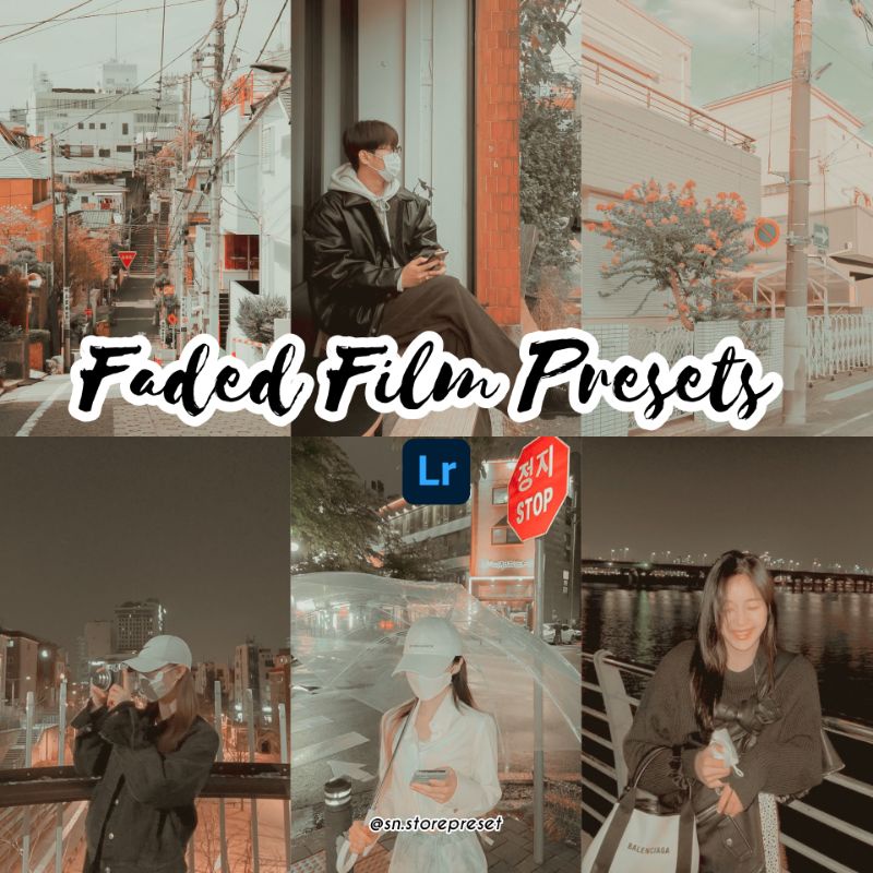 PRESET LIGHTROOM FADED FILM // For IOS &amp; Android