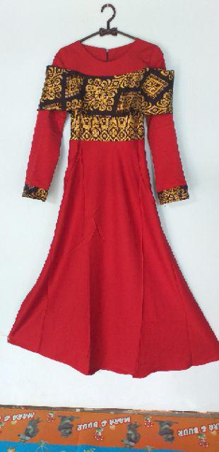 Zola_batik Batik Couple Gamis Balotelli 2480