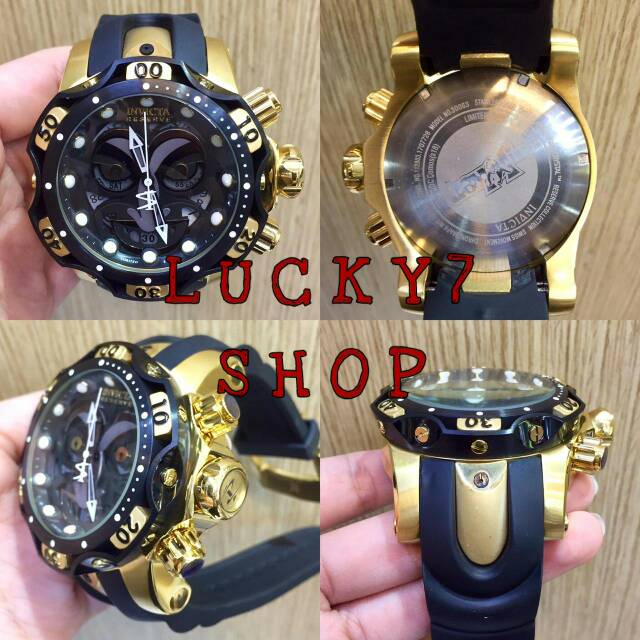 JAM TANGAN PRIA INVICTA CLOWN JOKER GRADE AAA+ SUPER PREMIUM QUALITY