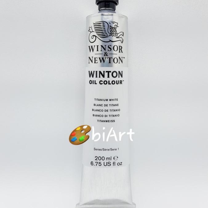 

Cat Minyak Winton Oil Colour 200 Ml Titanium White Winsor & Newton