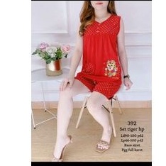 Baju Tidur Merah / Baju Tidur Macan / Baju Imlek